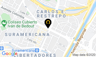 Mapa de Tesh Mark Medellin en Medellín