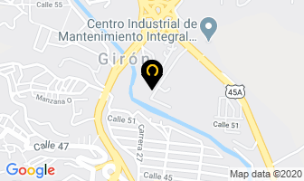 Mapa de Tesicol S.a. en Girón