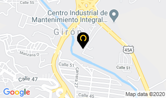 Mapa de Tesicol S.A. en Girón
