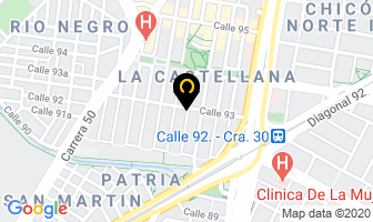 Mapa de Tesoro Tours en Bogotá D.C