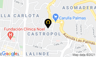 Mapa de Teveeo.com S.a.s en Medellín