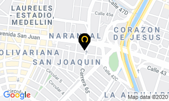 Mapa de Texantioquia en Medellín
