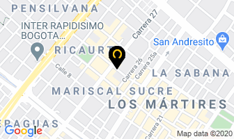 Mapa de Texcol Sport Wear en Bogotá D.C