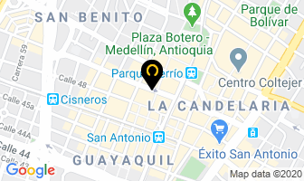 Mapa de Texnova en Medellín