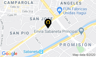 Mapa de Textil Printc S.a.s en Medellín