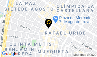 Mapa de Textiles Betel en Bogotá D.C