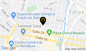 Mapa de Textiles Duke S.a.s en Tulua