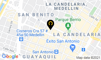 Mapa de Textiles Mil Retazos en Medellín