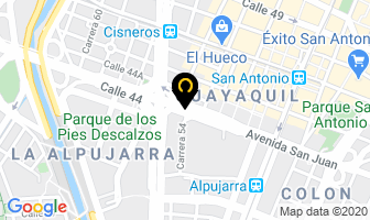 Mapa de Textiles Reitex en Medellín