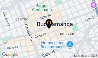 Mapa de Textiles Rochi en Bucaramanga