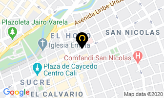 Mapa de Textiles Sulitex en Cali