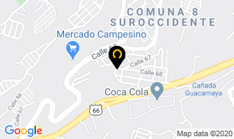 Mapa de Textiles Wilmertex en Bucaramanga