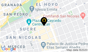 Mapa de Textiles Y Color en Cali