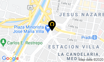 Mapa de Textiplast en Medellín