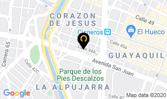Mapa de T.h. Ltda. en Medellín