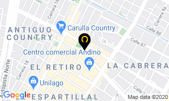 Mapa de The Beer Lounge en Bogotá D.C