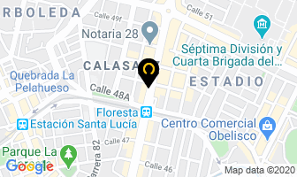 Mapa de The Best School en Medellín