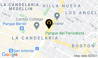 Mapa de The Color Spa en Medellín