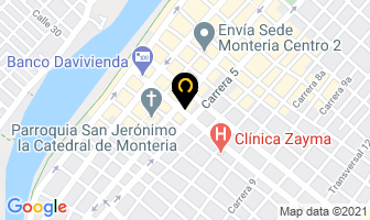 Mapa de The Digital Printing Company en Montería