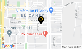 Mapa de The Matrix Security Monitor en Cali
