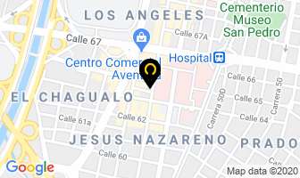 Mapa de The Pasta House en Medellín