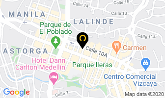 Mapa de The poster store en Medellín