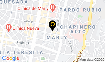 Mapa de The Sandwich Company en Bogotá D.C