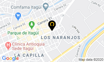 Mapa de The W Tattoo en Itaguí