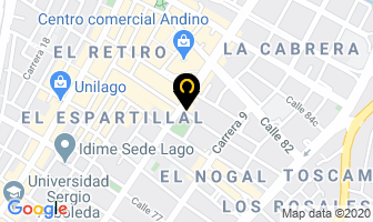Mapa de The Wine Store en Bogotá D.C
