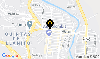 Mapa de Theloftbucaramanga en Girón