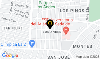 Mapa de Therapy Massage en Barranquilla