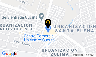 Mapa de Theresse Telas en Cúcuta
