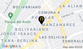 Mapa de Thermo Air De Colombia Ltda. en Cali
