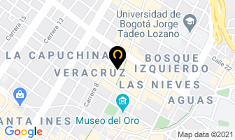Mapa de Thermo Frost Ltda en Bogotá D.C