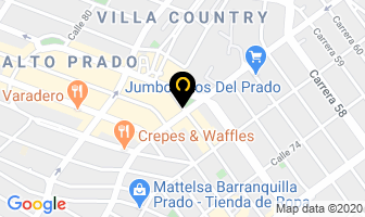 Mapa de Thetravelling Store en Barranquilla
