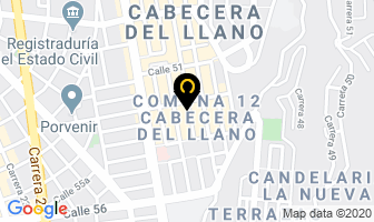 Mapa de Thomas Greg Express S.a. en Bucaramanga