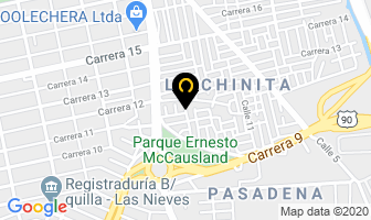 Mapa de Thomas Impresores en Chiquinquirá