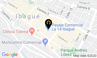 Mapa de Tía Ltda. en Ibagué