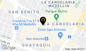 Mapa de Tiempo Preciso en Medellín