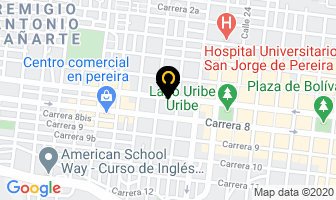 Mapa de Tienda Cartagena en Pereira