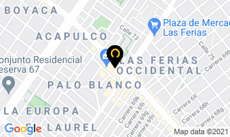 Mapa de Tienda Celular Puerto Libre en Bogotá D.C