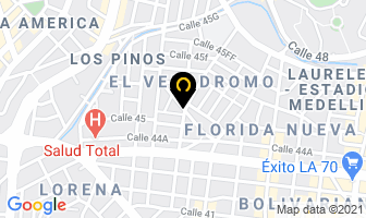 Mapa de Tienda Chipechape en Medellín