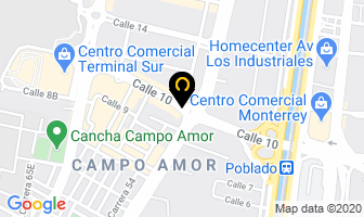 Mapa de Tienda Cuarto De Hora en Medellín