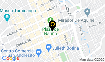 Mapa de Tienda De Café Del Parque en Pasto