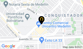 Mapa de Tienda De Cosecha en Medellín