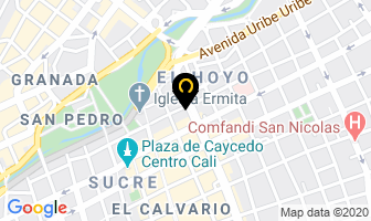 Mapa de Tienda De Cosméticos Master Biologic en Cali