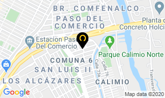 Mapa de Tienda De Moda Angela en Cali