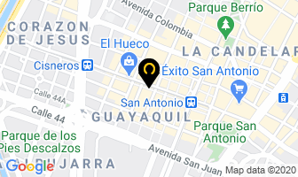 Mapa de Tienda De Ropa Nany en Medellín