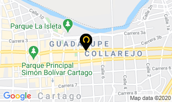 Mapa de Tienda De Verano en Cartago