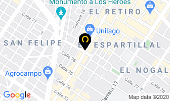 Mapa de Tienda Digital Y Soluciones En Hardware Y Sofware en Bogotá D.C